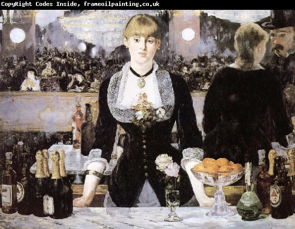 Edouard Manet An inclement in the Foils Bergere